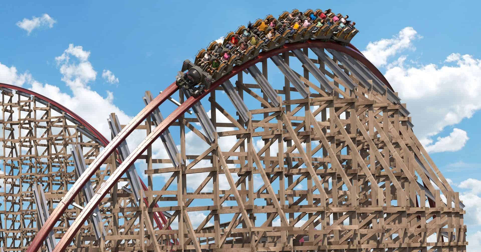 What are the top 3 biggest amusement parks?