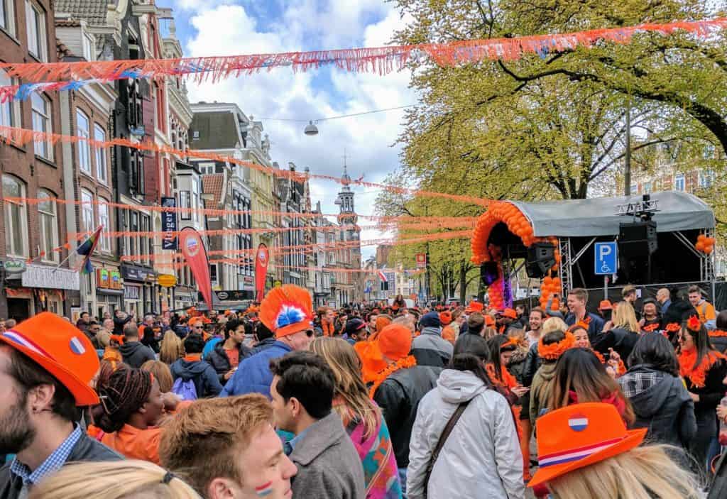 King's Day in Amsterdam - Koningsdag