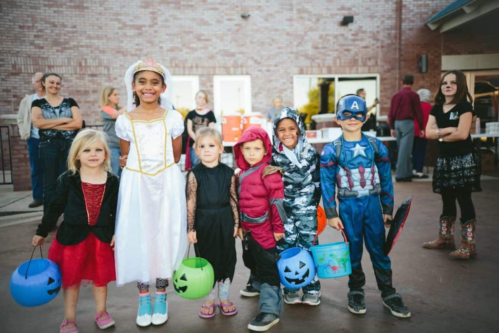 Trick-Or-Treat on Downtown Street, Dallas