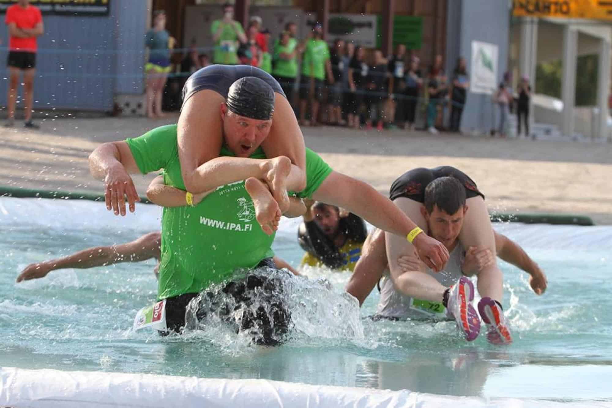 Wife Carrying World Championship in Finland Totochie