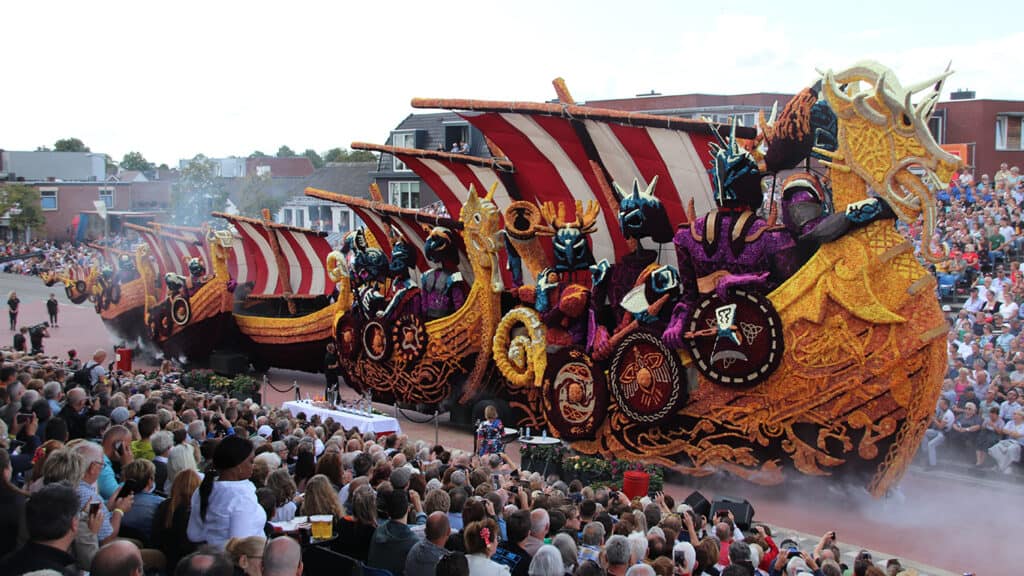The biggest flowercorso in the world, The Netherlands