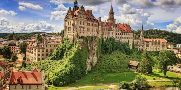 Ancient castle in Sigmaringen Black Forest, Schwarzwald, Germany