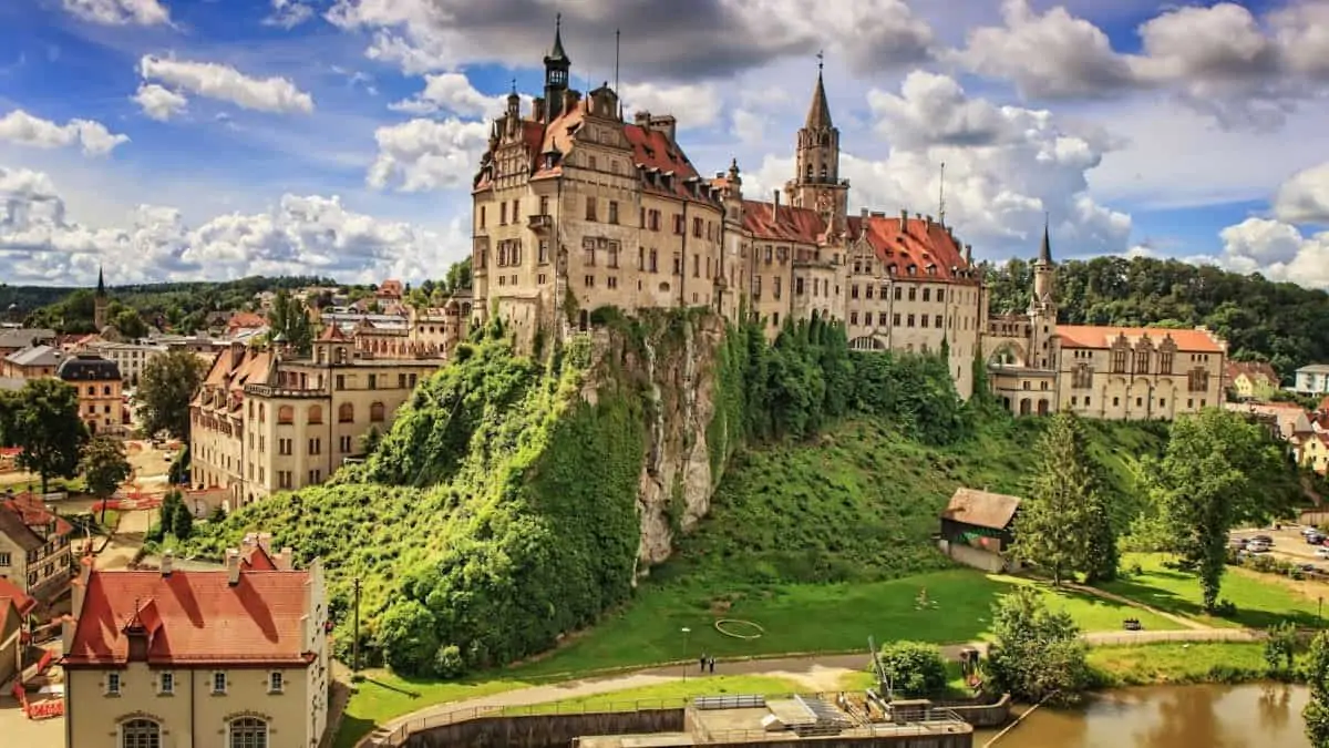 Ancient castle in Sigmaringen Black Forest, Schwarzwald, Germany