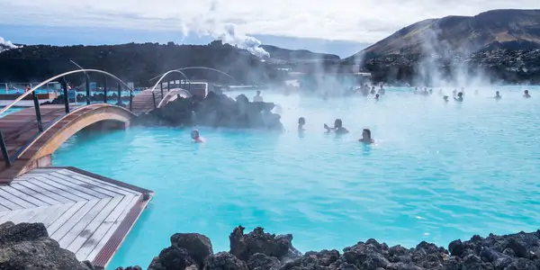 Blue lagoon spa in Iceland